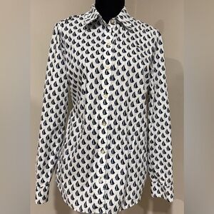 Vineyard Vines Sailboat Print Button Down Shirt